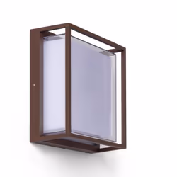 L' applique murale extérieur LED à double diffuseur sélectionnable Arelien 20 W en aluminium CCT est une excellente option po ...