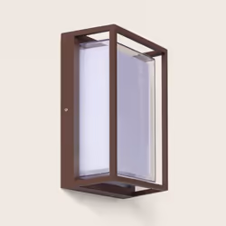 L'applique murale d'extérieur LED à double diffuseur sélectionnable Calysta 12 W en aluminium CCT est une excellente option p ...