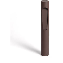 Balise Extérieure led 8W sur Pied 60cm en Saillie Dago Rouille