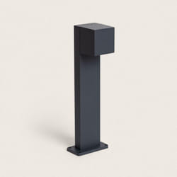 Balise LED Extérieure 10W Aluminium en Saillie sur Pied 50cm Iridix Anthracite