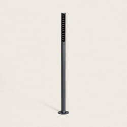 Efectoled - Balise Extérieure led 9W sur Pied 80cm en Saillie Aidan Anthracite