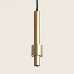 Efectoled - Suspension Aluminium Dakari Doré
