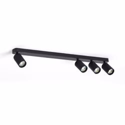Le Plafonnier Aluminium Breixo 4 Spots offre une combinaison parfaite de style contemporain et de design innovant. Fabriqué e ...
