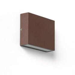 Applique Murale LED Extérieure 7 W Aluminium Éclairage Double Face CCT Sélectionnable Brooky S Rouille