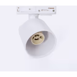 Le Spot sur Rail Davos Monophasé pour Ampoule LED GU10 AR111 est l'élément d'éclairage parfait pour les espaces qui ont besoi ...