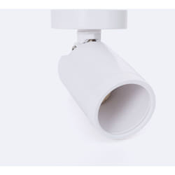 Efectoled - Spot à Douille en Saillie Davos pour Ampoule GU10 / GU5.3 Blanc