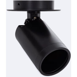 Efectoled - Spot Encastrable/Saillie Davos pour Ampoule GU10 / GU5.3 Noir