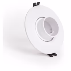 La Collerette Downlight Conique Orientable Faible UGR pour Ampoule LED GU10 / GU5.3 Coupe Ø75 mm Suefix est un élément lumine ...