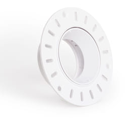 Collerette Downlight Conique Orientable Intégration Plâtre/Placo pour Ampoule led GU10 / GU5.3 Coupe Ø70 mm Suefix Blanc
