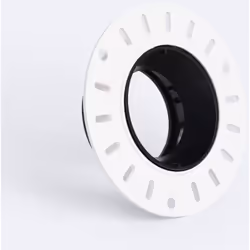 La Collerette Downlight Conique Orientable Intégration Plâtre/Placo pour Ampoule LED GU10 / GU5.3 Coupe Ø70 mm Suefix est un  ...