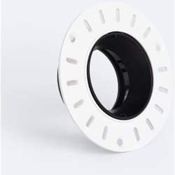 Efectoled - Collerette Downlight Conique Orientable Intégration Plâtre/Placo pour Ampoule led GU10 / GU5.3 Coupe Ø70 mm Suefix Noir