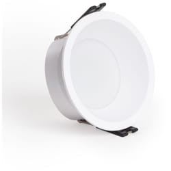 Collerette Downlight Conique IP65 pour Ampoule led GU10 / GU5.3 Coupe Ø85 mm Maxis Blanc