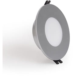 Collerette Downlight Conique IP65 pour Ampoule led GU10 / GU5.3 Coupe Ø75 mm Maxis Argent