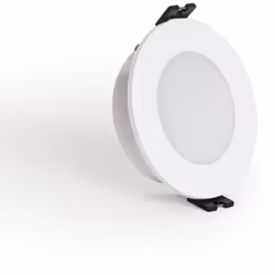 La Collerette Downlight Conique IP65 pour Ampoule LED GU10 / GU5.3 Coupe Ø75 mm Minus est un élément lumineux au design intem ...