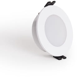 Collerette Downlight Conique IP65 pour Ampoule led GU10 / GU5.3 Coupe Ø75 mm Minus Blanc