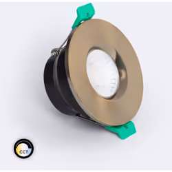 Le Spot Downlight LED Rond CCT (Chaud-Neutre) Dimmable IP65 Coupe Ø65 mm est un luminaire conçu pour fournir un éclairage de ...