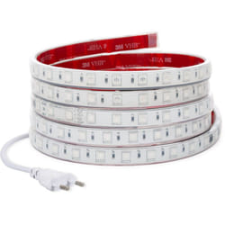 Efectoled - Ruban led rgb 220V smd 60 LED/m 15W/m silicone flex Largeur 12mm Coupe 100cm IP67 avec Télécommande Sur mesure 5 m