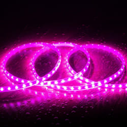 Efectoled - Ruban led Dimmable 220V smd 60 LED/m Rose 5W/m Largeur 12mm Coupe 100cm IP65 Sur mesure 1 m