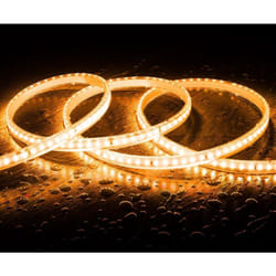 Ruban LED Dimmable 220V SMD 120 LED/m Blanc Super Chaud 7.5W/m 750lm/m Largeur 12mm Coupe 20cm IP65 Sur mesure 2 m