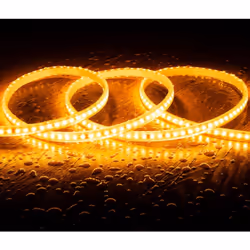 Le Ruban LED Auto-redressement 220V SMD2835 120LED/m 1000 lm/m IP65 Largeur 12mm sur mesure Coupe tous les 10cm ne nécessite  ...