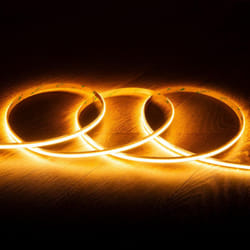 Efectoled - Ruban led 24V wcob 256 LED/m 5m 10W/m 1100lm/m Largeur 8mm Coupe 3.2cm IP20 CRI90 2200K Super chaud