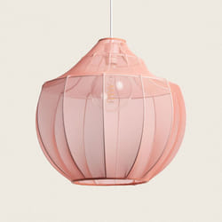Efectoled - Suspension Métal et Tissu Ayla Rosa Empolvado