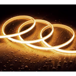 Le Ruban LED Auto-redressement 220V AC COB ne nécessite aucun type de source d'alimentation car il se connecte directement au ...
