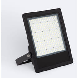 Efectoled - Projecteur led 150W Dimmable triac 170 lm/W IP65 elegance Slim pro Noir 3000K 90º Blanc chaud