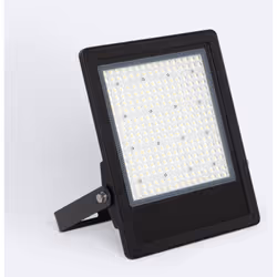 Le Projecteur LED 150W Dimmable TRIAC 170 lm/W IP65 ELEGANCE Slim PRO Noir allie une puissance élevée, un design très compact ...