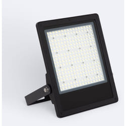 Efectoled - Projecteur led 150W Dimmable triac 170 lm/W IP65 elegance Slim pro Noir 3000K 120º Blanc chaud