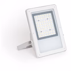Le Projecteur LED 50W Dimmable TRIAC 170 lm/W IP65 ELEGANCE Slim PRO Blanc allie une puissance élevée, un design très compact ...