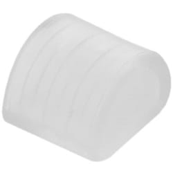 Efectoled - Embout de Finition pour Ruban led cob 220V ac Largeur 12mm Transparent