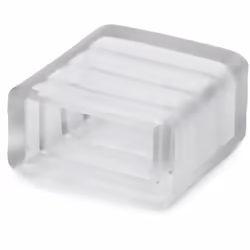 Embout de Finition pour le Ruban LED RGB 220V AC SMD d'une largeur de 15/16 mm.
