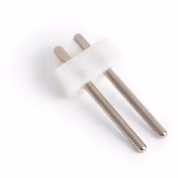 Connecteur 2 Pins pour le Ruban LED Auto-Redressement 220V AC SMD d'une largeur de 12 mm.
