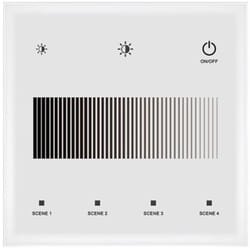 Télécommande Variateur Murale Tactile dali Master Blanc