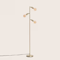 Le Lampadaire Métal Aratz 3 Spots est un élément parfait pour donner une touche décorative à n'importe quel espace. Il est fa ...
