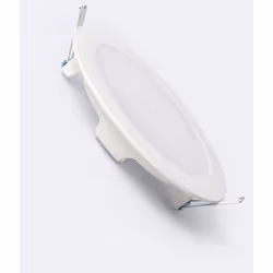 Le Spot Downlight LED 10W Rond Blanc Coupe Ø137 mm réalise une fusion parfaite entre la diffusion de la lumière et le rendeme ...