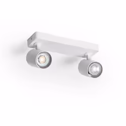 Le Plafonnier Orientable Cora 2 Spots Blanc est l'option parfaite pour ajouter du style et de la fonctionnalité à vos espaces ...