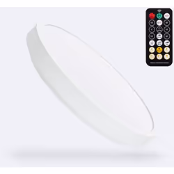 Le Plafonnier LED Rond 18W avec Détecteur de Mouvement Radar Ø300 mm est le système idéal pour économiser la lumière dans des ...