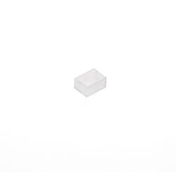 Embout de Finition pour Ruban silicone flex smd & COB5 Largeur 12mm Transparent