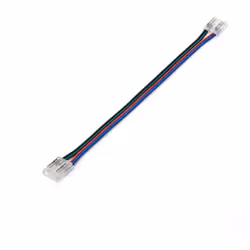 Avec le Connecteur HIPPO Double avec câble, vous pouvez connecter rapidement et facilement deux bandes LED COB RGB/RGBIC 24C  ...