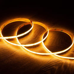 Efectoled - Ruban led 12V cob 320 LED/m 5m 10W/m 1000lm/m Largeur 8mm Coupe 2.5cm IP20 CRI90 2200K Super chaud