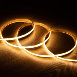 Efectoled - Ruban led 12V cob 320 LED/m 5m 10W/m 1000lm/m Largeur 8mm Coupe 2.5cm IP20 CRI90 2700K Blanc chaud