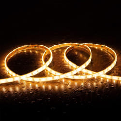 Efectoled - Ruban led 12V smd 60 LED/m 5m 5W/m 500lm/m Largeur 10mm Coupe 5cm Submersible IP68 silicone flex 2700K Blanc chaud
