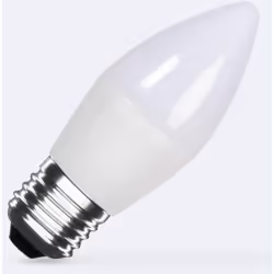 L'Ampoule LED E27 5W 500 lm C37 est parfaite pour remplacer les anciennes ampoules à incandescence jusqu'à 35W. D'une grande  ...