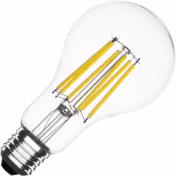 L' Ampoule Filament LED E27 7,3W 1535 lm A70 Classe A est l'amalgame parfait entre efficacité et élégance en matière d'éclair ...