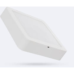 Efectoled - Plafonnier led Carré 6W 120x120 mm 3000K Blanc chaud