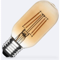 Ampoule led Filament E27 4W 470 lm Dimmable T45 Gold No Flicker 2700K Blanc chaud