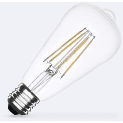 Ampoule led Filament E27 8W 1055lm Dimmable ST64 No Flicker 2700K Blanc chaud