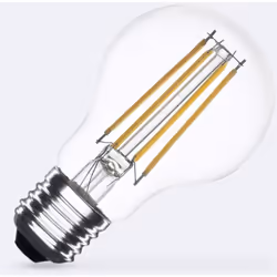 L' Ampoule LED Filament E27 8W 1055 lm Dimmable A60 est un véritable bijou d'éclairage qui rehaussera l'esthétique et la qual ...
